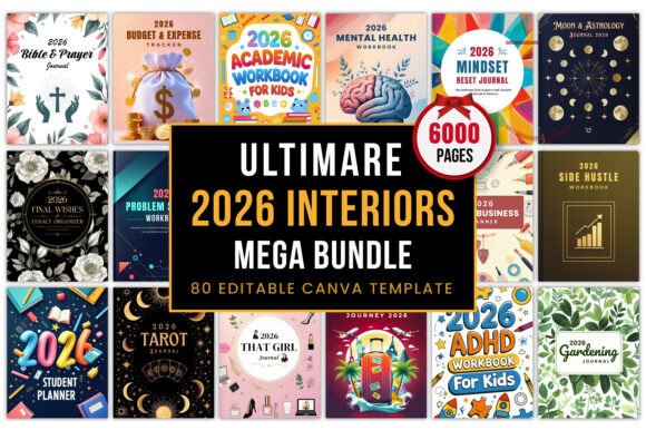 2026 Ultimate Kdp Interiors Mega Bundle: Your All-in-One Solution for Organized Living