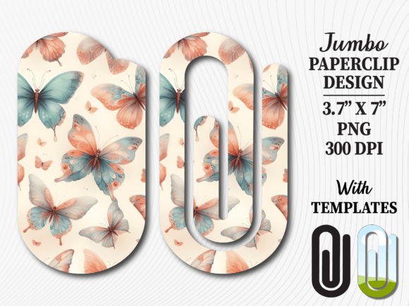 Elevating Creative Workflows: The Strategic Value of the Vintage Boho Butterfly Jumbo Paperclip Design