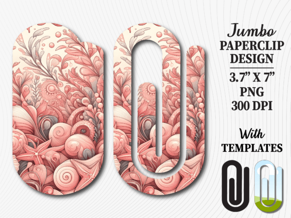 Elevating Creative Workflows: The Strategic Value of the Abstract Pink Swirl Jumbo Paperclip Digital Asset