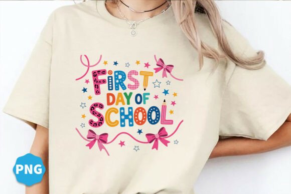 First Day of School Coquette Png 2: Elevate Your Back-to-School Designs