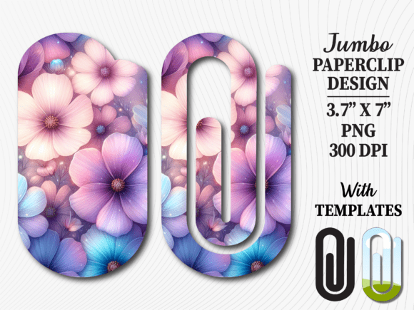 Purple Spring Floral Jumbo Paperclip PNG: A Comprehensive Evaluation