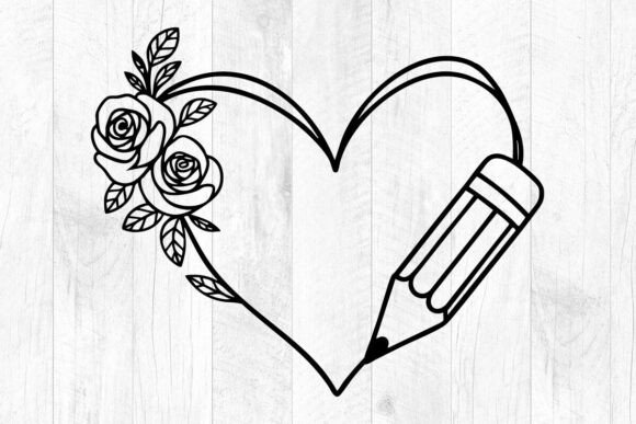 Teacher Svg and Teacher Floral Heart Svg: The Ultimate Digital Toolkit for Educators and Creators